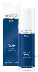 Ревитализирующая сыворотка для лица и зоны вокруг глаз Face Eye Vitalizer 30мл Janssen (Янсен) M-630 