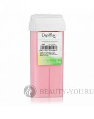 Тёплый воск в картридже, розовый сливочный, 110 гр (Depilflax 100) Депифлакс 900984D