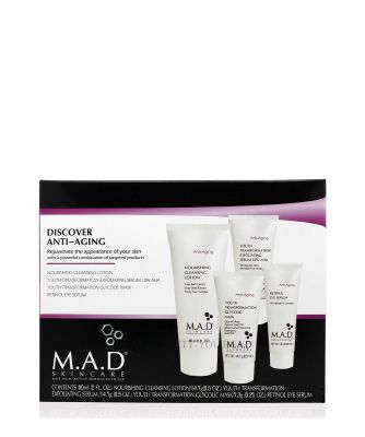 Anti Aging Discover Kit — Дорожный набор препаратов для омоложения кожи M.A.D Skincare (США) 00164 