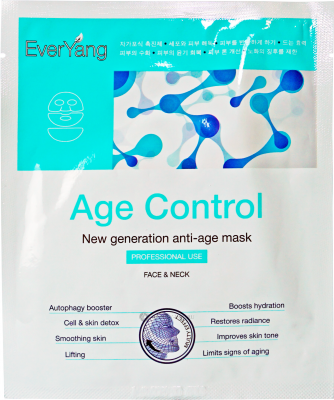 Омолаживающая маска-экзопротектор для лица и шеи  Age Control  (EverYang) YE009