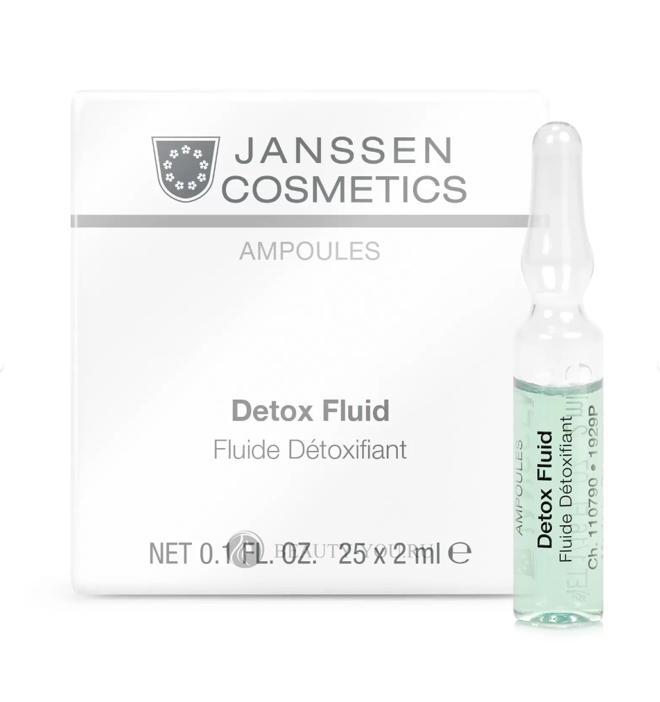 Детокс-сыворотка в ампулах Detox Fluid 25*2 мл Janssen Cosmetics (Янсен Косметикс) 1929P