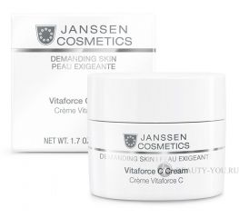 Регенерирующий крем с витамином С Vitaforce C Cream 50мл  Janssen Cosmetics (Янсен Косметикс)  0022
