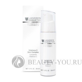Регенерирующий концентрат с витамином С Vitaforce C Skin Complex 30мл  Janssen Cosmetics (Янсен Косметикс) 0031