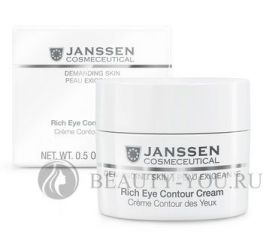 Крем обогащенный для питания и увлажнения кожи вокруг глаз Rich Eye Contour Cream 15мл  Janssen Cosmetics (Янсен Косметикс) 0061