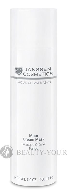 Ревитализирующая крем-маска для всех типов кожи Moor Cream Mask 200мл Janssen Cosmetics (Янсен Косметикс) 8530P 