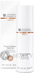 Стойкий тональный крем с UV-защитой SPF-15 для всех типов кожи цвет Порцелан Perfect Radiance Make-up 30мл Janssen Cosmetics (Янсен Косметикс) 8700.01