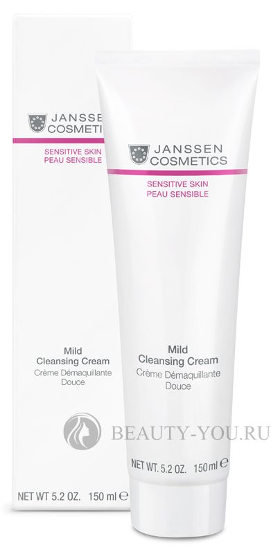 Деликатный очищающий крем Mild Cleansing Cream 150мл Janssen (Янсен) 2200