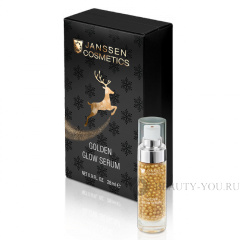 ЛИФТИНГ-СЫВОРОТКА С ЭФФЕКТОМ СИЯНИЯ GOLDEN GLOW SERUM 30 мл. Janssen (Янсен) 991.0043