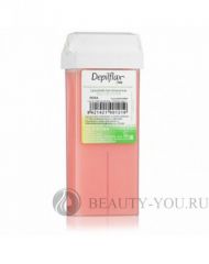 Тёплый воск в картридже, розовый, 110 гр (Depilflax 100) Депифлакс 901219D