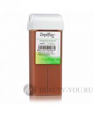 Тёплый воск в картридже, шоколадный, 110 гр (Depilflax 100) Депифлакс 900861D