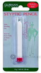 Кровоостанавливающий карандаш (стик, дорожный вариант) Styptic Pencil 9 гр (Clubman) 812000CL