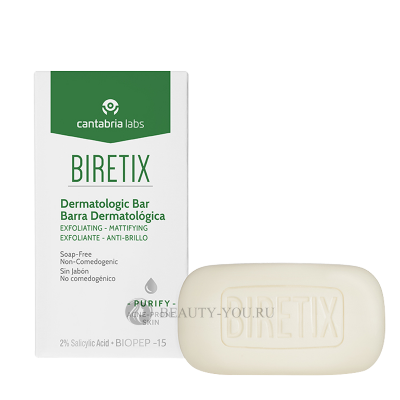 Дерматологическое мыло BiRetix - Dermatologic Bar, 80 гр (Cantabria Labs)