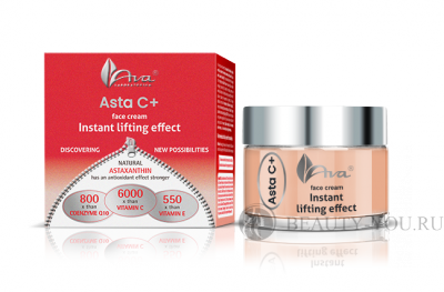 ASTA C+  Instant lifting effect face Cream / Крем с лифтинг-эффектом 50 мл Ava Laboratorium (Польша) 5591