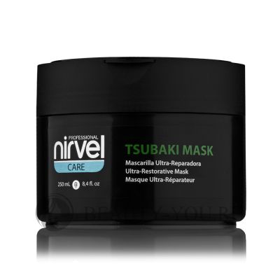 Маска для поврежденных волос Professional Tsubaki Mask, 250 мл (Nirvel) 6631
