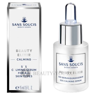 SOS-сыворотка успокаивающая  Launch Beauty Elixir / SOS Calming Serum  15 мл Sans Soucis (САН СУСИ) 25267