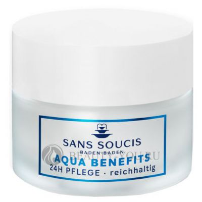 Крем для 24 –часового ухода  «Aqua Benefits» для сухой кожи / 24-h Care for dry skin 50 мл Sans Soucis (САН СУСИ) 23321