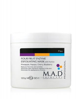 Four Fruit Enzyme Exfoliating Mask — Энзимная мультифруктовая маска «Super Polish» 120 гр M.A.D Skincare (США) 00412 