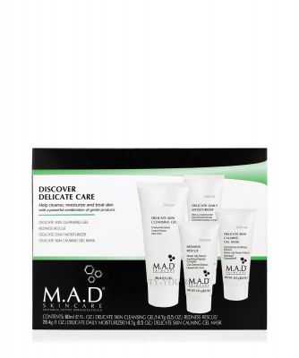 Delicate Discovery Kit — Дорожный набор препаратов для чувствительной кожи M.A.D Skincare (США) 00202