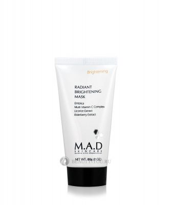 Radiant Brightening Mask — Восстанавливающая маска для нормализации тона кожи 60 гр M.A.D Skincare (США) 00149