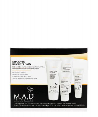 Brightening Discover Kit — Дорожный набор препаратов для осветления кожи M.A.D Skincare (США) 00203