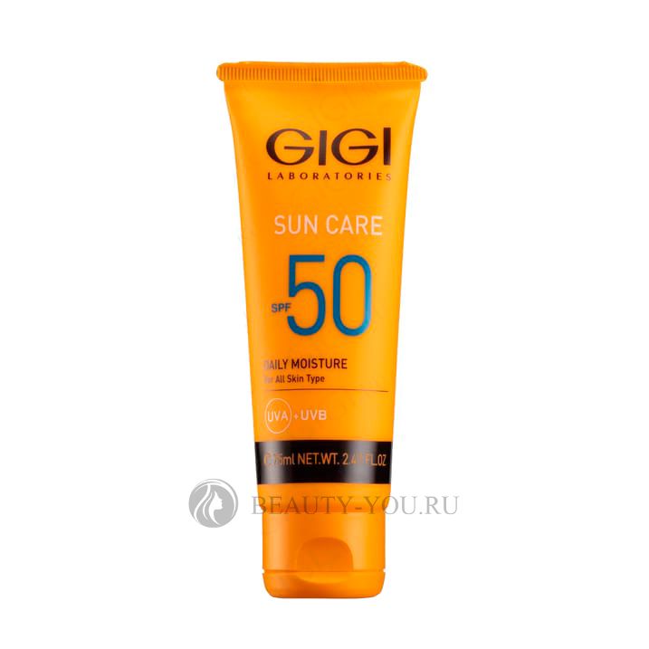 Солнцезащитный крем GIGI Sun Care Daily Moisture SPF 50, 75 мл (GIGI) 36037
