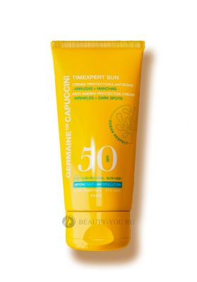 КРЕМ СОЛНЦЕЗАЩИТНЫЙ АНТИВОЗРАСТНОЙ SPF 50 TE Sun Anti-ageing Protective Cream (Germaine de Capuccini) 82002