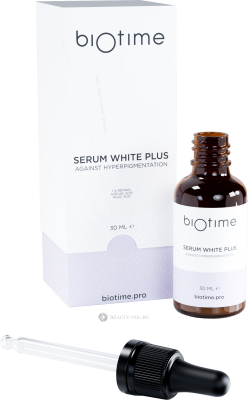 Сыворотка для борьбы с гиперпигментацией  Serum White Plus (Biotime)