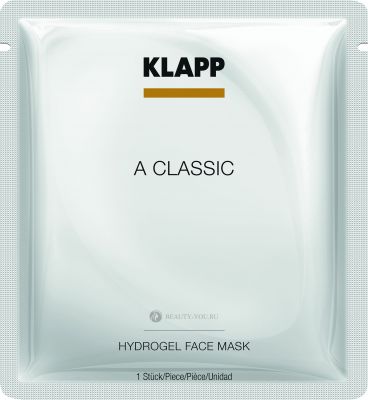 Гидрогелевая маска "Витамин А" A CLASSIC Hydrogel Face Mask 3 шт. (Klapp) 1816