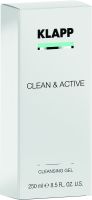 Очищающий гель CLEAN&ACTIVE Cleansing Gel 250 мл (Klapp) 1202