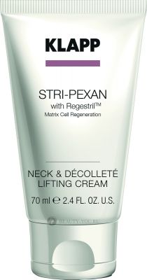  Лифтинг-крем для шеи и декольте  STRI-PEXAN  Neck&Decollete Lifting Cream  70 мл  (Klapp) 2017