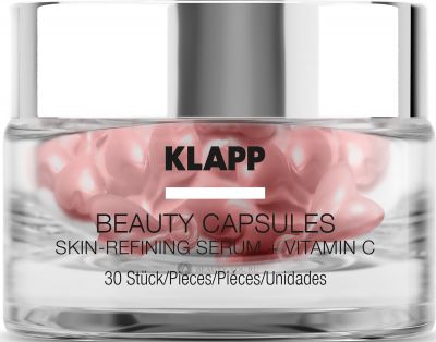 Капсулы для лица BEAUTY CAPSULES Skin-Refining Serum + Vitamin C 30 шт (Klapp) 7207