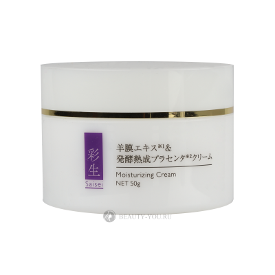 Увлажняющий крем с плацентой Saisei Moisturizing Cream (La Mente) П 352