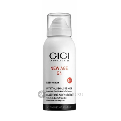 Маска-мусс экспресс увлажнение GIGI New Age G4 Nutritious Mousse Mask, 75 мл (GIGI) 20224 