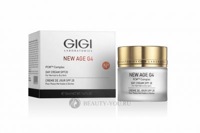 Дневной крем New Age G4 Day Cream SPF 20, 50 мл (GIGI) 20236 