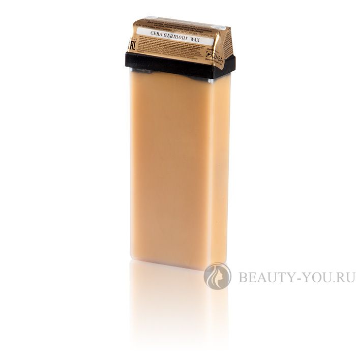  Воск в кассете Гламур золотой с маслом арганы  110 мл (B0669) (Beauty Image)