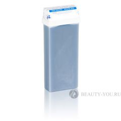 Тёплый воск в кассетах СИНИЙ с азуленом (экстракт ромашки) для чувствительной кожи 110 мл (B0012) (Beauty Image)