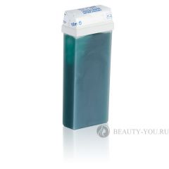  Теплый воск в кассетах ЗЕЛЁНЫЙ с экстрактом водорослей для сухой кожи 110 мл (B0013) (Beauty Image)