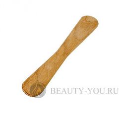 Многоразовый деревянный шпатель восьмерка, для горячего воска, Россия B0165 (Beauty Image)