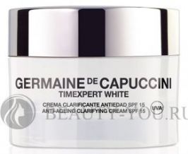 Крем для коррекции пигментных пятен TIMEXPERT WHITE ANTI-AGEING CLARIFYING CREAM SPF15  50 ml (Germaine de Capuccini)   81082