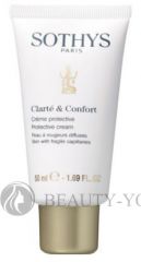 Clarte & Confort Protective Cream - КРЕМ ЗАЩИТНЫЙ CLARTE & CONFORT ДЛЯ ЧУВСТВИТЕЛЬНОЙ КОЖИ И КОЖИ С КУПЕРОЗОМ 50 мл (SOTHYS) 155320