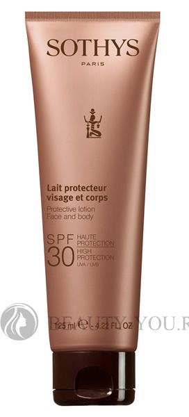 Protective Lotion Face And Body SPF30 High Protection UVA/UVB - ЭМУЛЬСИЯ С SPF30 ДЛЯ ЛИЦА И ТЕЛА 125 мл (SOTHYS) 160242