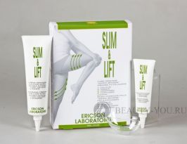 Набор для похудения Слим & Лифт (крем Слимминг, сыворотка Лифтинг, липо-роллер) SLIM & LIFT Е593/m (ERICSON LABORATOIRE)